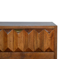 Chestnut Prism Bedside Chestnut Solid Wood
