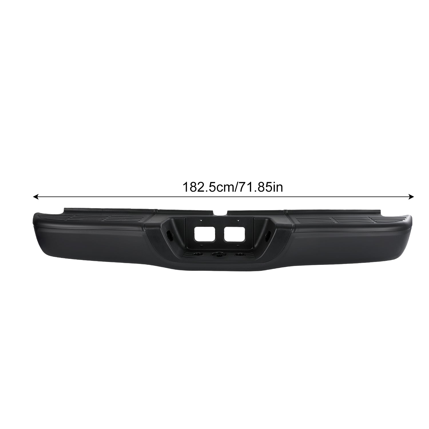 1Set For 2000 2006 Toyota Tundra Rear Bumper Spray Plastics Black To1103108 Black Metal Plastic