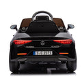 12V Kids Ride On Car W Parents Remote Control,Licensed Mercedes Benz Cls 350 For Kids,Four Wheel Suspension,Power Display,Music,Volume Control,Led Lights,Mp3,Usb Sd For Kids 37 95 Months. Black 50 99 Lbs Polypropylene