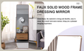 The 4Th Generation Floor Standing Full Length Mirror. Wall Mirror, Bathroom Makeup Mirror, Bedroom Foyer, Clothing Store, Wall Mounted. 60