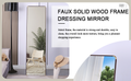 The 4Th Generation Floor Standing Full Length Mirror. Wall Mirror, Bathroom Makeup Mirror, Bedroom Foyer, Clothing Store, Wall Mounted. 60