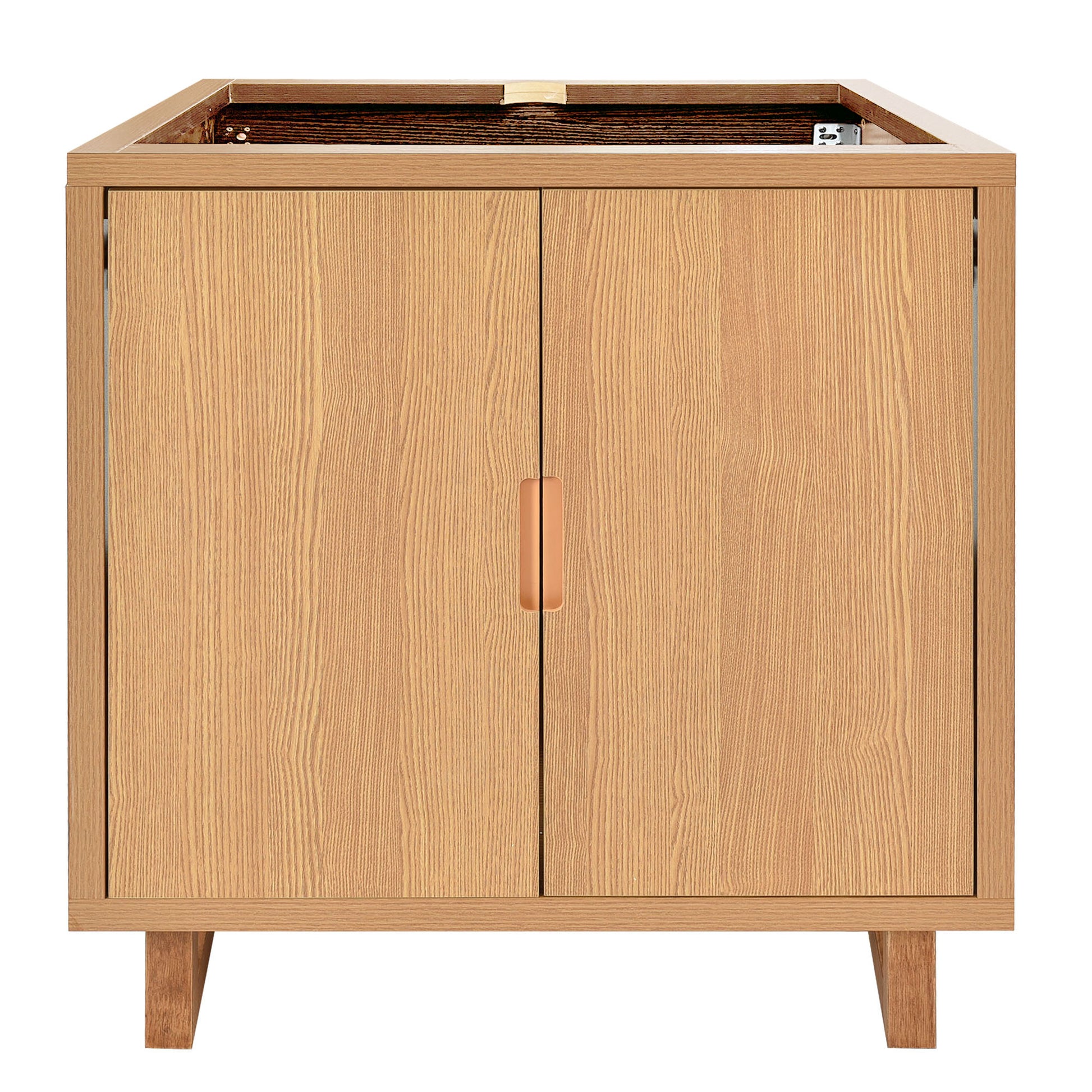 Cabinet Only 30" Bathroom Vanity Sink Not Included Wood Solid Wood Mdf