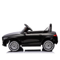 12V Kids Ride On Car W Parents Remote Control,Licensed Mercedes Benz Cls 350 For Kids,Four Wheel Suspension,Power Display,Music,Volume Control,Led Lights,Mp3,Usb Sd For Kids 37 95 Months. Black 50 99 Lbs Polypropylene