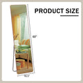 The 4Th Generation Floor Standing Full Length Mirror. Wall Mirror, Bathroom Makeup Mirror, Bedroom Foyer, Clothing Store, Wall Mounted. 60
