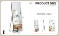 Fourth Generation Solid Wood Frame Long Mirror, Dressing Mirror, Bedroom Foyer, Decorative Mirror, Clothing Store, Floor To Ceiling Mirror, Wall Mounted. 71