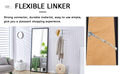 Fourth Generation Black Solid Wood Frame Full Length Mirror, Dressing Mirror, Bedroom Porch, Decorative Mirror, Clothing Store, Floor Standing Large Mirror, Wall Mounted. 71