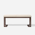 Pelican Bench Pearl White Cream White Bedroom Boucle