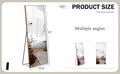 Fourth Generation Solid Wood Frame Long Mirror, Dressing Mirror, Bedroom Foyer, Decorative Mirror, Clothing Store, Floor To Ceiling Mirror, Wall Mounted. 71