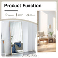 Fourth Generation Solid Wood Frame Long Mirror, Dressing Mirror, Bedroom Foyer, Decorative Mirror, Clothing Store, Floor To Ceiling Mirror, Wall Mounted. 71