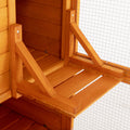 Large Cat Villa.Pet Orange Orange Metal & Wood