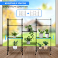 Heavy Duty 5 Tier Shelving Units Adjustable, Wire Shelf With 800 Lbs Capacity 160 Per Shelf , 24