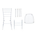Simple And Beautiful Transparent Bamboo Chair Wedding Party Can Be Applied Tmsgy 6. Transparent Acrylic