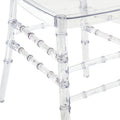 Simple And Beautiful Transparent Bamboo Chair Wedding Party Can Be Applied Tmsgy 6. Transparent Acrylic