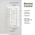 54 Inch Modern Abs 6 Speed Remote Control Dimmable Reversible Dc Motor With Light And Smart App Control Gold Abs