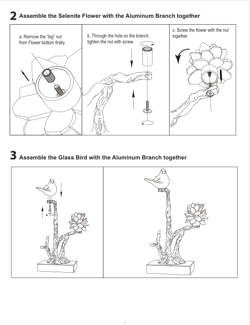 Aluminum Candle Holder With Marble Stand, 8X5X15" Multicolor Aluminium