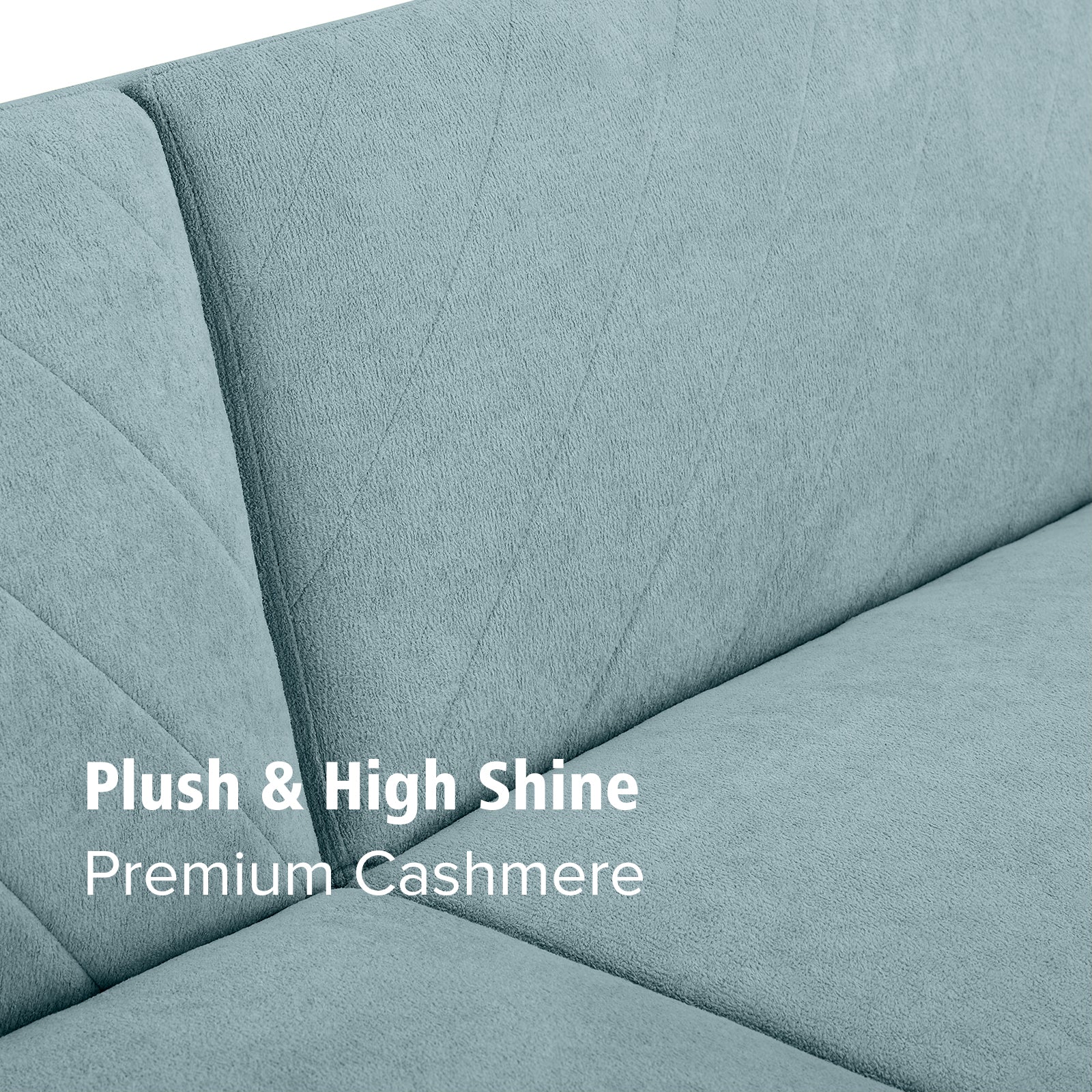 Multi Functional Futon Sofa Bed :Tapered Wood Legs Ideal For Small Living Rooms Multi Color Fabric Options Easily Converts To Single Bed ,Blue Blue Velvet Wood Primary Living Space Medium Soft Mid Century Modern Square Arms Memory Foam Snowflake Velvet