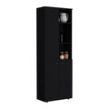 Grace Black 2 Door Kitchen Cabinet Black Kitchen Cabinets Included Wood