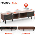 Mid Century Modern Tv Stand For Tvs Up To 70