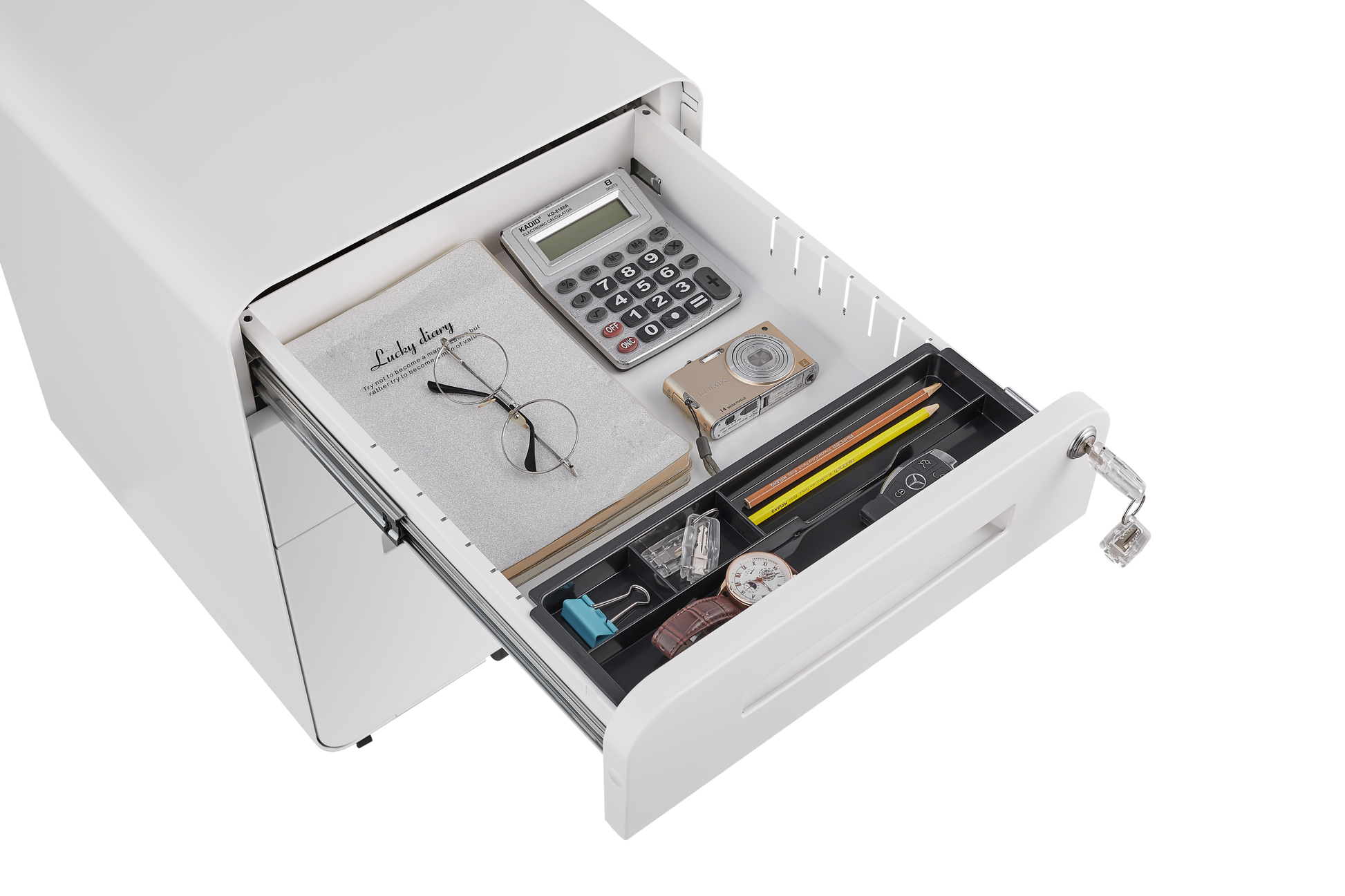 3 Drawer Mobile File Cabinet Under Desk Office,Simple Style Versatile Storage Cabinet For Legal Letter A4 Files, 5 Wheel Design Anti Tilting Cold Rolled Steel Waterproof Moisture Proof White Filing Cabinets 3 4 Drawers White Drawers Included Modern Metal