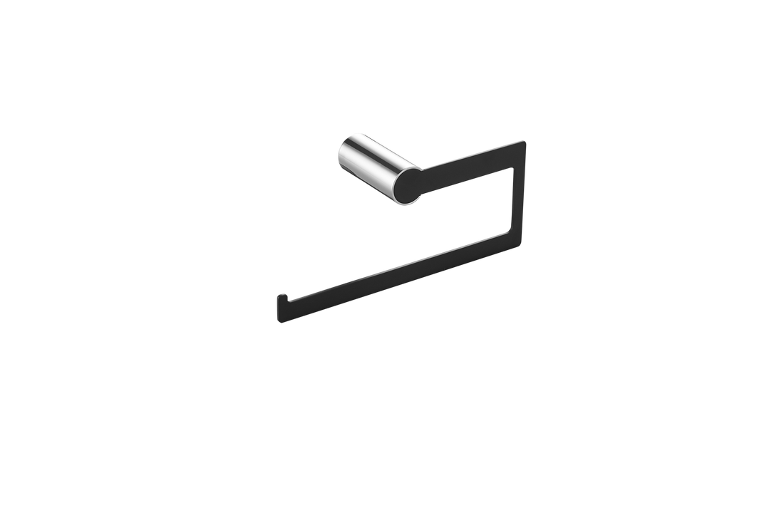 Bathroom Hardware Set Black And Mirror 4 Pieces Bathroom Towel Rack 24 Inches Bathroom Accessories Set Black Silver Bathroom Classic,Industrial,Modern Stainless Steel Stainless Steel