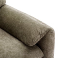 Modern Style Chenille Oversized Armchair Accent Chair Single Sofa Lounge Chair 38.6'' W For Living Room, Bedroom, Green Matcha Green Chenille