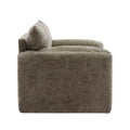Modern Style Chenille Oversized Armchair Accent Chair Single Sofa Lounge Chair 38.6'' W For Living Room, Bedroom, Green Matcha Green Chenille