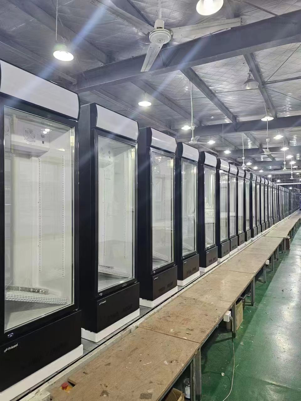 23" Single Glass Door Refrigerator With Led Lights Inside The Catsers Etl Nsf Approved Antique Black American Design Polyurethane Foam Abs Steel Q235