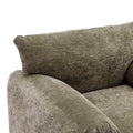 Modern Style Chenille Oversized Armchair Accent Chair Single Sofa Lounge Chair 38.6'' W For Living Room, Bedroom, Green Matcha Green Chenille