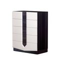 Vios Zebra White Hg Chest White Black Mdf