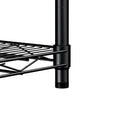 Warehouse, Supermarket,Kitchen,And Other 5 Layer Heavy Duty Adjustable Shelves With Wheels And Adjustable Feet,Each Metal Frame Bearing 300 Pounds. 59.45
