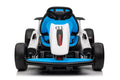 Ride On Go Kart For Kids, 24V7Ah Battery 150W*2 Motors, High Speed Drifting Car, Forward And Backward, Bluetooth, Slow Start Function,High Low Speeds,Music,Mp3,Usb, Horn,Max Load 110Lbs Blue Abs