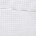 3 Piece Reversible Quilt Set White King Cal King White Polyester