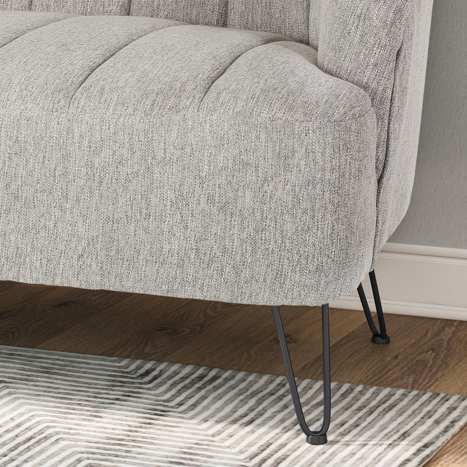 Seat Light Grey Fabric
