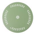 Lourdes 3 Pc Kd Metal Set Green Iron