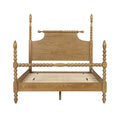 Bed Natural Queen Natural Wood