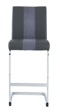 Altis Grey Bar Stools Kit Of 4 Gray Stainless Steel