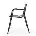 Terra Nova Bistro Set Matte Black Iron