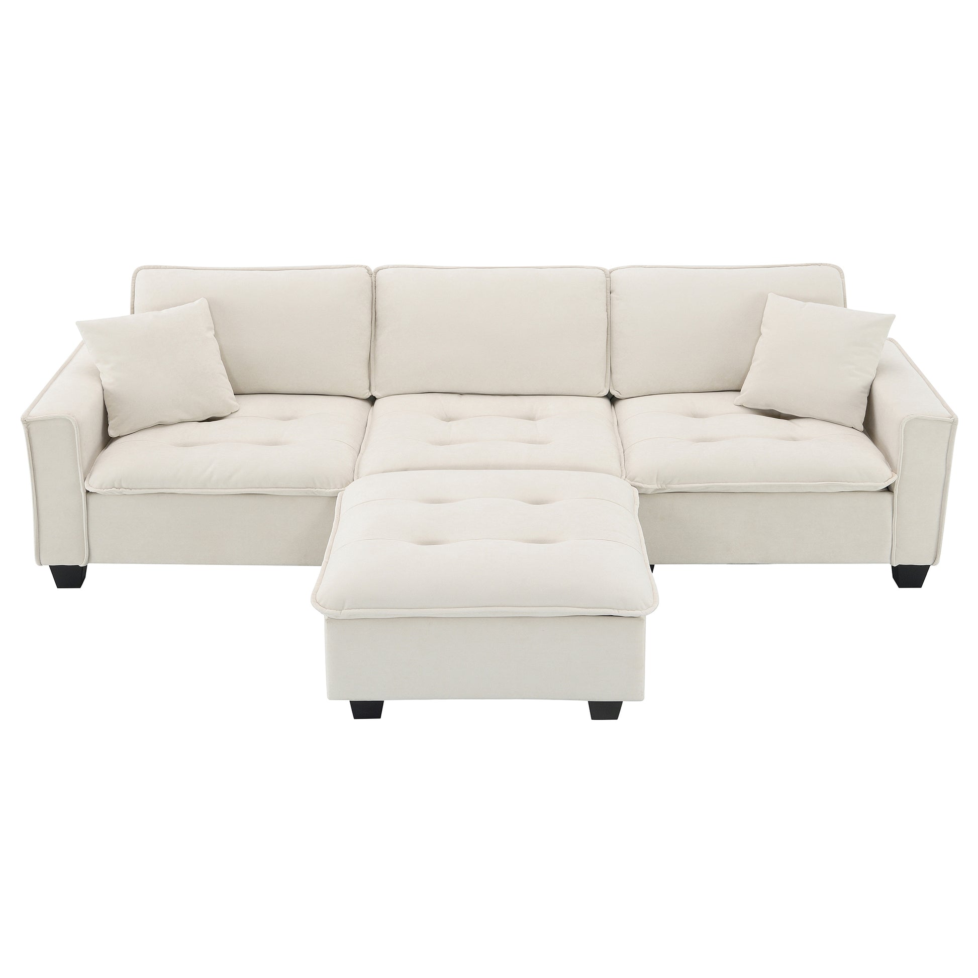6006A Package Beige Suede 1 Seat