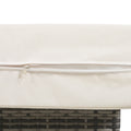 U Shaped Multi Person Outdoor Sofa Set, Suitable For Gardens, Backyards, And Balconies. White Seats 6 Aluminum