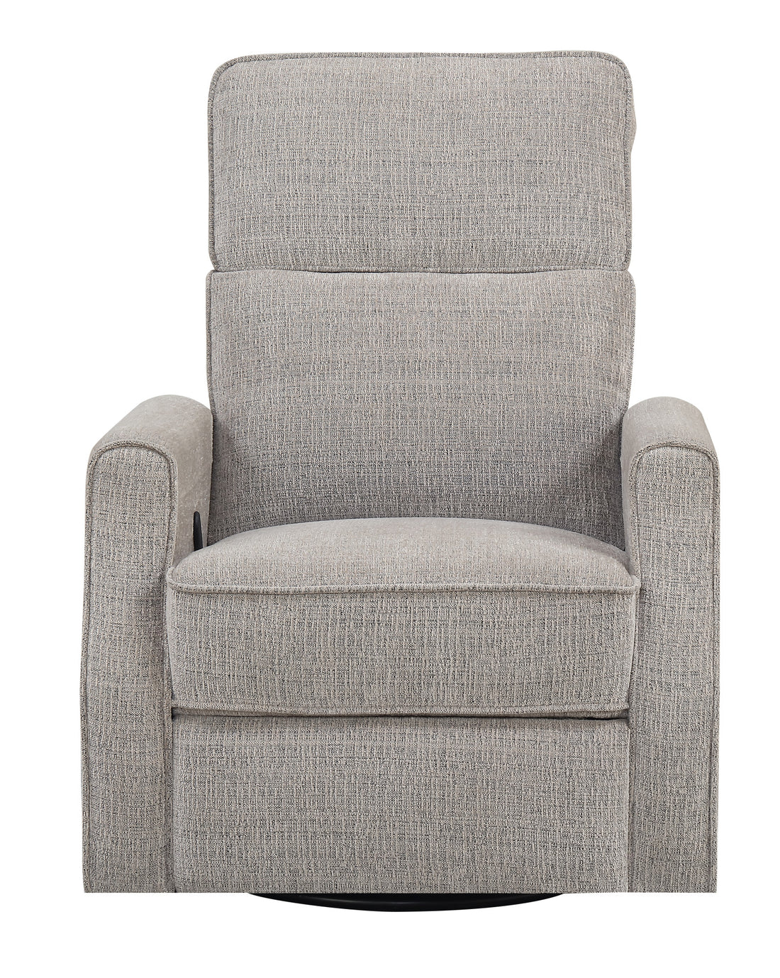 Tavor Tan Swivel Gliding Recliner Tan Foam Engineered Wood