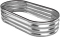 Raised Garden Bed Outdoor For Flower 8Ftx4Ftx1Ft With Grey Grey Metal