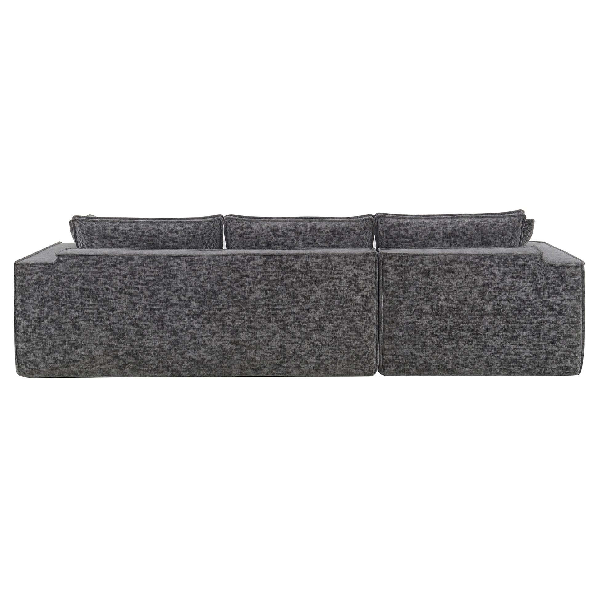 9587G Package Gray Chenille 1 Seat