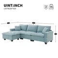 6006C Package Light Blue Suede 1 Seat