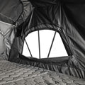 Ilander Lite Cruiser Roof Top Tent 140Cm, Entry Level Overland Aluminium Fold Out Style Car Roof Tent For Sedan Van Suv Truck Camping Waterproof,Windproof ,Sturdy Black Fabric Metal
