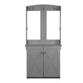Hall Tree & Cabinet