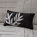 7 Piece Faux Suede Comforter Set Grey Queen Queen Grey Polyester
