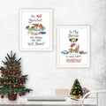 2 Piece Vignette I Was Left Unsupervised White Framed Wall Art For Living Room, Bedroom Wall Art Print For Home Decor By Deb Strain Multicolor Wood Paper