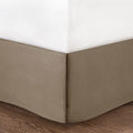 8 Piece Jacquard Comforter Set Tan Ivory Cal King California King Tan Ivory Polyester