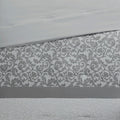 Embroidered 8 Piece Comforter Set Grey Queen Queen Grey Polyester