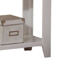 White Nightstand With Bottom Shelf White 1 Drawer Bedroom Rectangle Transitional Pine Drawers White Wood